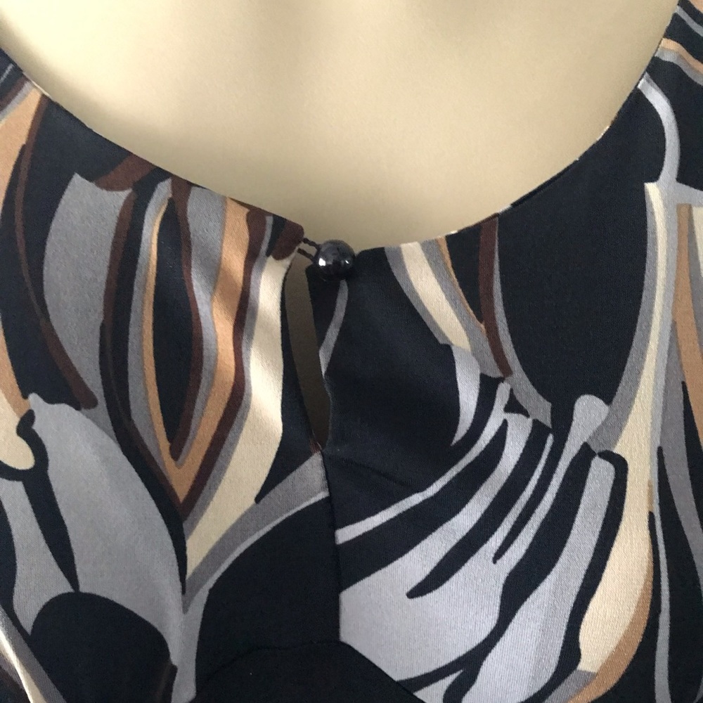 Blue papaya dress brown, grey, black, white - Picture 5 of 16